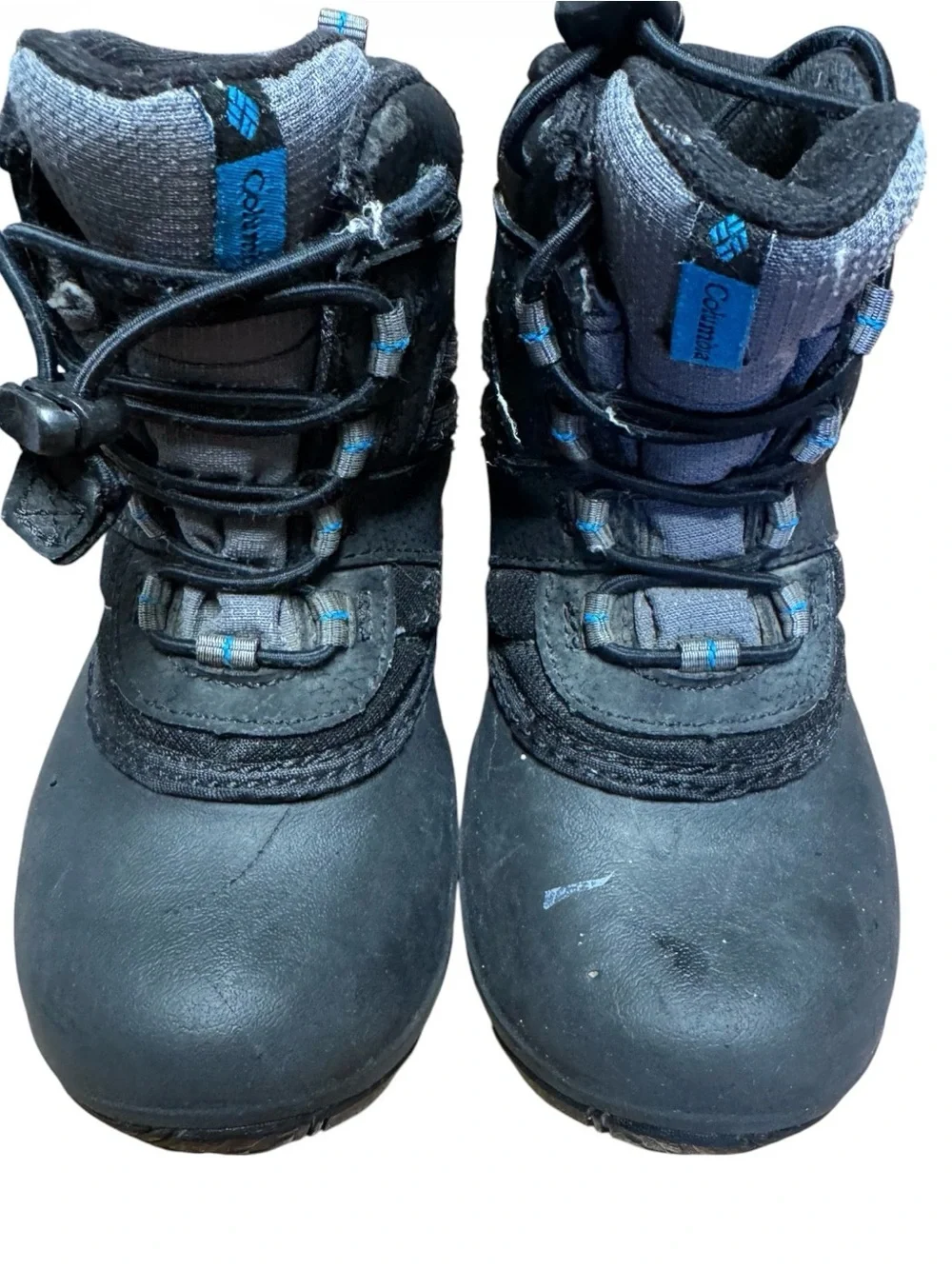 Columbia Kid Rope Tow III Black Waterproof Winter Above Ankle Snow Boot 11
